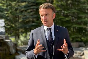 Hofft auf einen Waffenstillstand zwischen dem Iran und Israel: Frankreichs Präsident Emmanuel Macron.