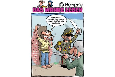 Cartoons mit wahren Lebensgeschichten