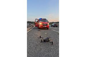 Drohnen der Feuerwehr Gevelsberg in Bereitstellung