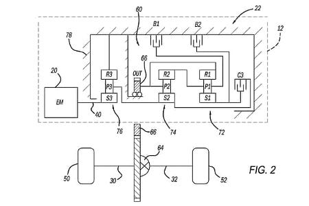 Stellantis-Patent 3-Gang-Getriebe Elektroauto EV
