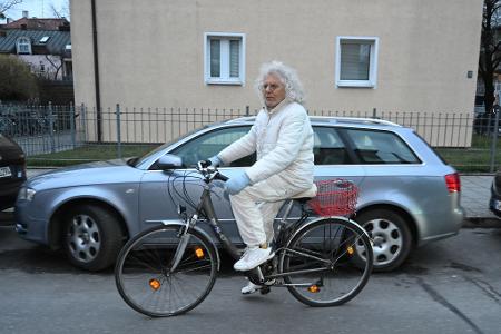 Langhans fährt gerne Fahrrad, hier in München-Schwabing. (Archivbild)