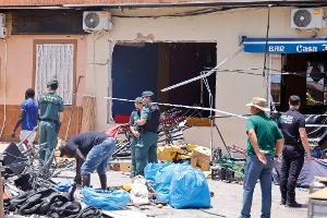 Zahlreiche Verletzte bei Explosion in spanischer Kneipe