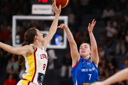 Basketball-EM: Spanien besiegt Großbritannien klar Basketball-EM: Spanien besiegt Großbritannien klar