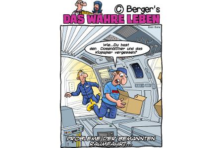 Cartoons mit wahren Lebensgeschichten