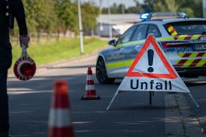Motorradunfall mit Verletzten