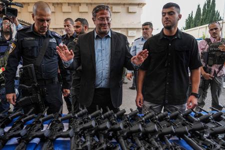 Ben-Gvir sorgt immer wieder mit schrillen Tönen für Empörung. (Archivbild)