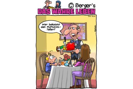 Cartoons mit wahren Lebensgeschichten