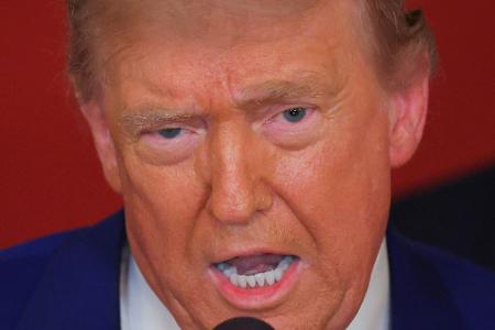 US-Präsident Donald Trump spricht bereits von möglichem Frieden in Nahost. (Archivbild)