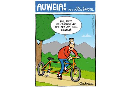 Alltäglicher Humor und Vögel