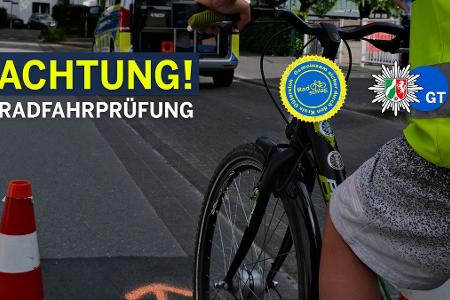 Radfahrprüfung Aktion Radschlag Radfahrprüfung Aktion Radschlag