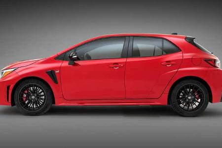 Toyota GR Corolla Facelift Modellpflege Modelljahr MY 2025