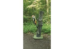 die entwendete Skulptur