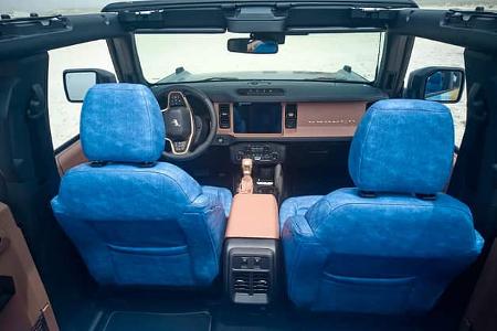 Ford Bronco Storm Floral und Denim Chevron