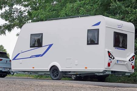 Außenaufnahme, Fahrerseite, Caravelair Alba 462, Wohnwagen, 2026