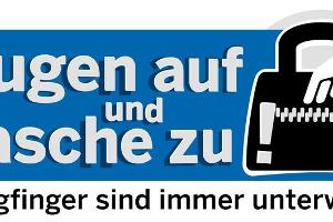 "Augen auf und Tasche zu"
