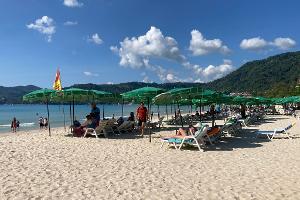 Auch nahe des bekannten Patong Beach wurde ein Sprengsatz gefunden. (Archivbild)