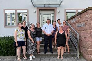 Erzieherinnen stellen sich Polizeirätsel_1