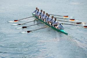 Deutschland-Achter gewinnt Weltcup auf dem Rotsee