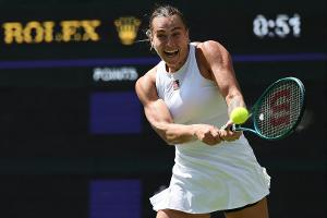 Wimbledon: Sabalenka startet souverän