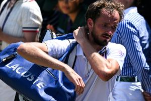 Nächste Enttäuschung: Wimbledon für Medwedew schon vorbei
