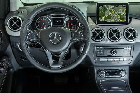 Mercedes B-Klasse Electric Drive, Cockpit