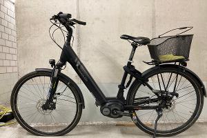 Sichergestelltes Fahrrad.