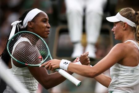 Paris-Siegerin Gauff in London schon raus Paris-Siegerin Gauff in London schon raus