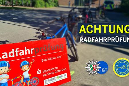 Radfahrprüfung Aktion Radschlag Radfahrprüfung Aktion Radschlag