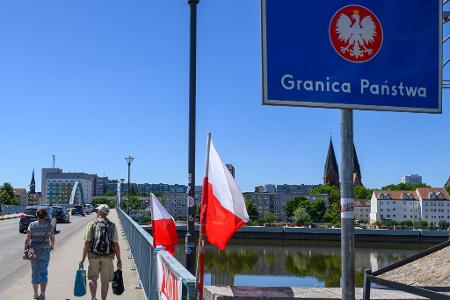 Ab Montag soll auch auf polnischer Seite kontrolliert werden. (Archivbild)