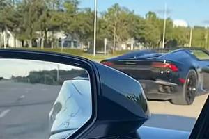 Sheriff fährt anscheinend illegales Straßenrennen