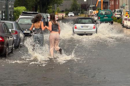 Heißester Tag des Jahres - Unwetter beenden die Hitzewelle