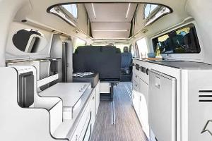 Ein Campervan für ausgedehnte Klo-Sitzungen