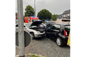 Unfall in Herne mit vier beteiligten Fahrzeugen