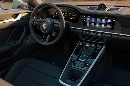 Porsche 911 Carrera 4S 992.2 Facelift Innenraum Interieur Cockpit