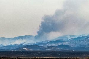 Das "Madre Fire" ist das bislang größte Feuer in Kalifornien in diesem Jahr. 