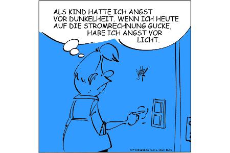 Cartoons zu trendigen Themen