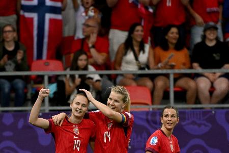 Frauen-EM: Norwegen im Viertelfinale - Aus für Island Frauen-EM: Norwegen im Viertelfinale - Aus für Island