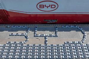BYD RoRo Autofrachter Frachtschiff Changzhou