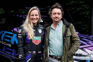 Gabriela Jílková Richard Hammond Porsche Cayenne Electric Prototyp Erlkönig