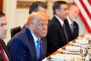 US-Präsident Donald Trump will sich in Sachen Zölle nicht festlegen.