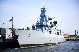 Die deutsche Fegatte war für die EU-Militärmission "Aspides" im Roten Meer im Einsatz. Kürzlich hat es laut Auswärtigem Amt dort einen Vorfall mit chinesischer Beteiligung gegeben.