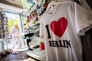 Die Kombination aus "I" und einem Herz ist auf vielen T-Shirts zu finden. 