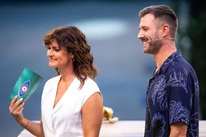 Marlene Lufen und Jochen Schropp