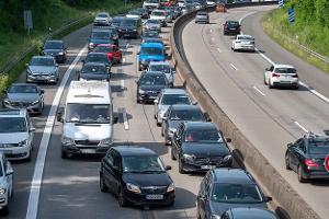 Standstreifen Stau