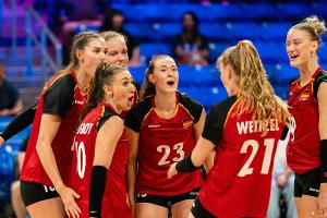 Nations League: DVV-Frauen siegen auch gegen Thailand