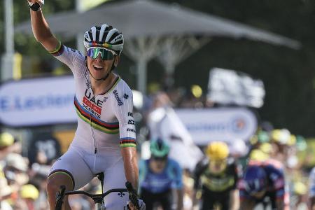 Pogacar gewinnt die 7. Tour-Etappe und holt Gelb zurück Pogacar gewinnt die 7. Tour-Etappe und holt Gelb zurück