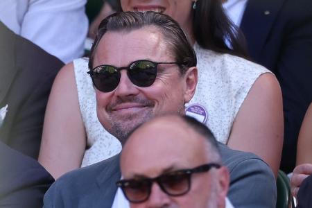 Wimbledon: Leonardo DiCaprio ausnahmsweise ganz ohne Cap Wimbledon: Leonardo DiCaprio ausnahmsweise ganz ohne Cap