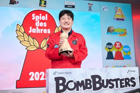 Brettspielautor Hisashi Hayashi gewann mit 
