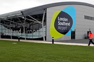 Der Flughafen liegt 60 Kilometer östlich von London bei Southend-on-Sea in der Grafschaft Essex. (Archivbild)