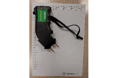 Sichergestellter Elektroschocker Sichergestellter Elektroschocker